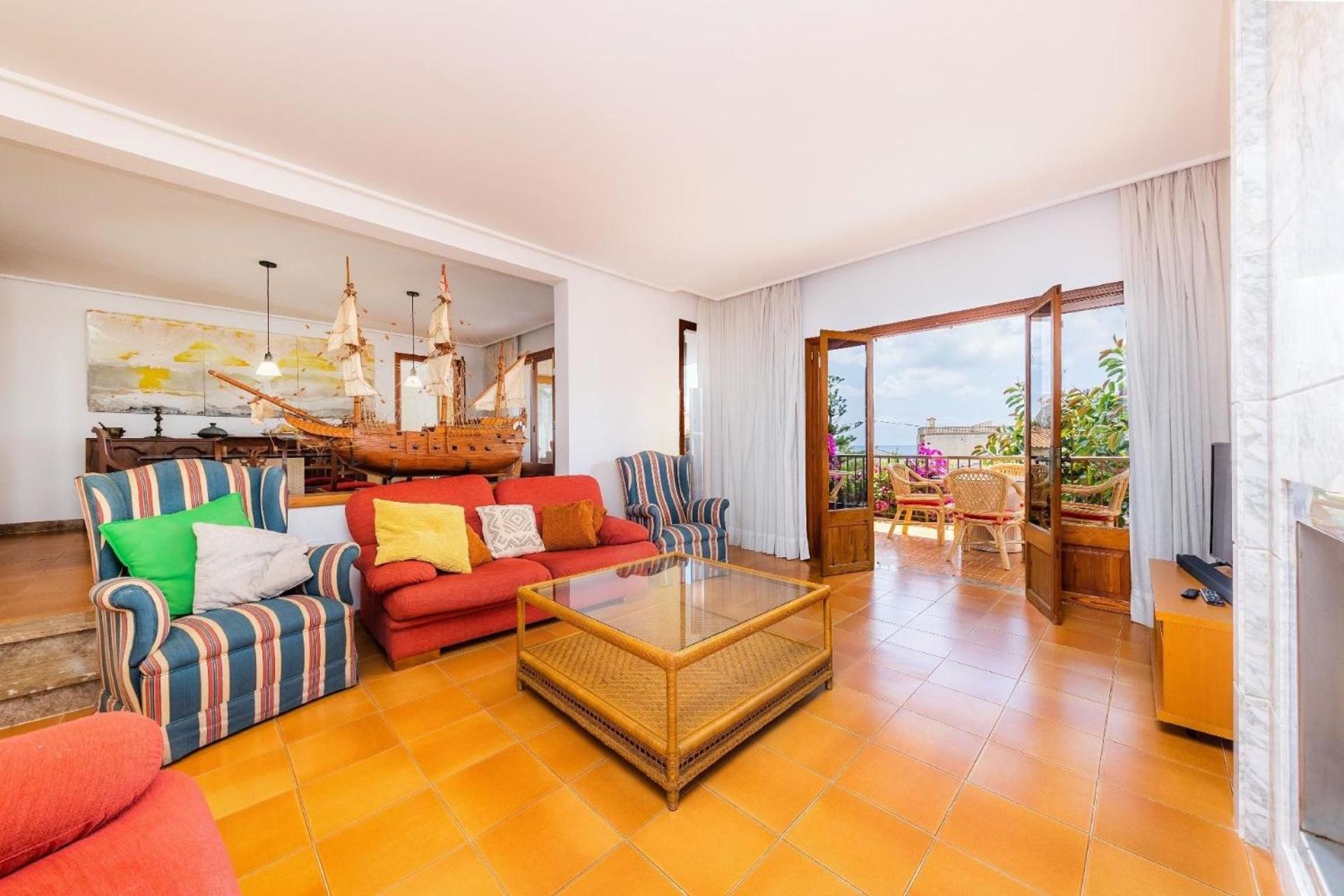 Cala Murta - Panoramablick Auf Ferienhaus Porto Cristo